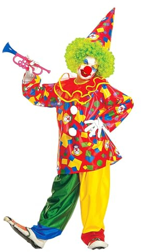 WIDMANN MILANO PARTY FASHION - Kinderkostüm Funny Clown, Zirkus, Spaßvogel, Faschingskostüme