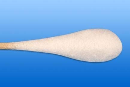 Wattestäbchen steril 15cm lang mit großem Bausch (801453),200St