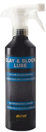 Altur Clay & Block Lube, 3 in 1 pulitore, decontaminante e lubrificante per carrozzeria, 500 ml