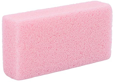 Fußbimsstein, Professioneller Pediküre-Bimsstein für Füße, Effektiver Hornhautentferner & Hautschrubber, Ideales Nagelwerkzeug für Fußpflege & Sanfte Exfoliation, Rosa
