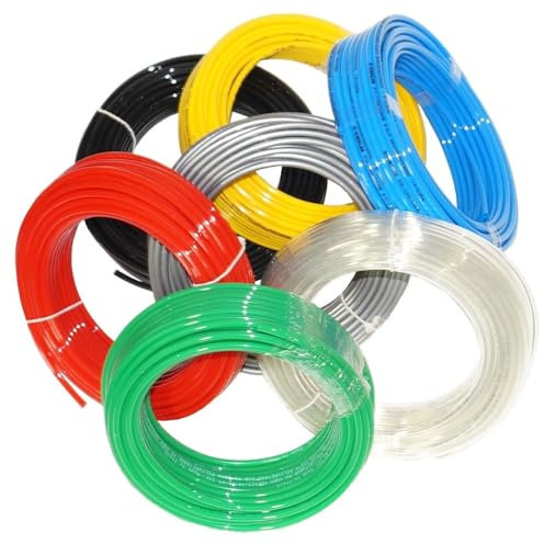 Tubo in polietilene, 25 m, per aria compressa, 25 m (6 x 4, naturale)