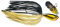 Rapala - Rep -V Fischerei Köder Piked Jig Cload Construction (Wismut) - Downing Frischwasserköder - Variable Schwimmtiefe - Größe 10 cm / 17g - Hergestellt in Estland - Gold