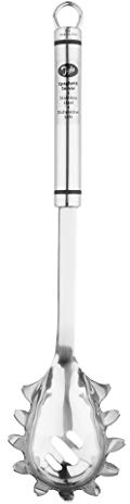 Tala Stainless Steel Spaghetti Pasta Server, an Essential Spoon for Serving on Pasta or Noodles, with draining Holes