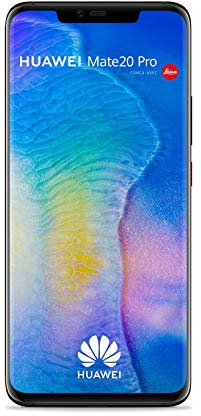 Huawei Mate 20 Pro Smartphone débloqué 4G (6,39 pouces - 128 Go/6 Go - Double Nano-SIM ou Nano-SIM + carte Nano-SD - Android) Noir [Version européenne] (Reconditionné)