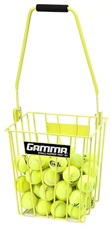 Gamma Ballhopper Pro 90, Ballsammelkorb, Gelb, 90 Bälle, 1 Set