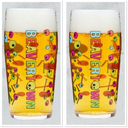 Beavertown Pint-Gläser, 266 ml, 2 Stück