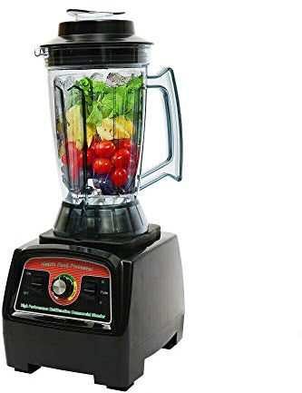 Blender Smoothie Mixer Maker 2 en 1 Blender de cuisine en acier inoxydable Commercial mixeur plongeant mélangeur à glace universel Crusher Power Smoothies Brise-glace Lames de mixeur haute performance