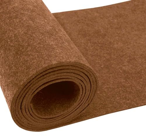 Yuragim Filzrolle Filzstoff, Filz Meterware 30cmx250cmx3mm Filzrolle Dekofilz Taschenfilz Filzmatte für DIY Aufbewahrungstasche Filzunterlage Patchwork Nähen Filz zum Basteln Handwerken Dekorationfilz