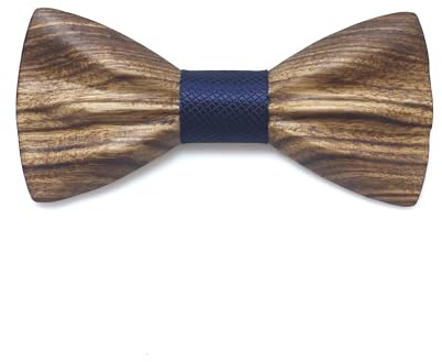 Papillon da Uomo in Legno, Papillon Legno Uomo Regolabile con Gancio, Cravatta a Farfalla Già Annodato in Diversi Colori per Feste, Papillon da Matrimonio Business Festa Lavoro Laurea