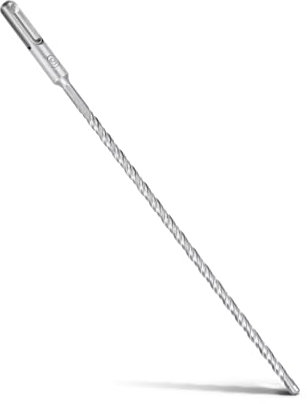 MOXPIFY SDS Plus Foret à béton 6 x 260 mm, avec 4 taillants en carbure et double vis, pour béton, pierre, pierre naturelle