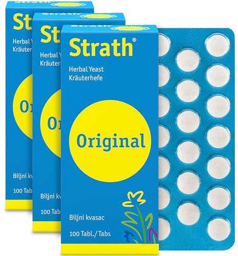 Strath Original Tablets (300) - Yeast Supplement with 61 Nutrients, Vitamins & Minerals, Daily Nutritional Superfood for Men & Women Digestion & Immune Support, Pregnant & Breastfeeding