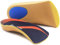 Orthotic Insoles, RooRuns 3/4 High Arch Support Insoles Shoe Inserts for Flat Feet, Plantar Fasciitis, Foot Arch, Feet Fatigue - Heel Cushion for Men, Woman, Deep Blue, Large (10-13.5 UK)