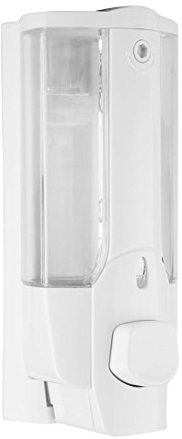 Boquite Alla hjärtans dag karneval desinfektionsmedel dispenser, schampo dispenser, 350 ml badrum hotell väggmontering plasttvål flytande schampo lotion manuell dispenser