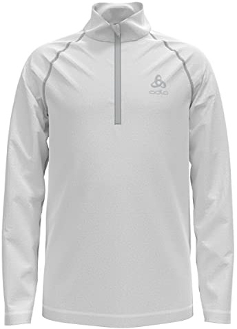 Odlo Fleecepullover Damen Rigi I Midlayer mit Halbreißverschluss I Langarm Wandershirt