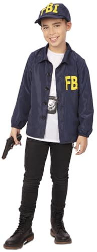 FYASA - FBI-kostym för barn (5–6 år)