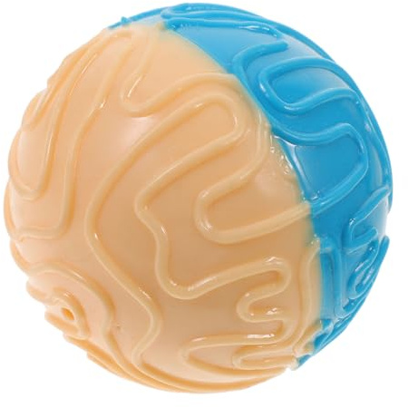 SUPVOX Pelota Interactiva para Perros Pequeños Juguete Masticable Resistente para Cachorros Bola de Goma Duradera para Entrenamiento y Cuidado Dental