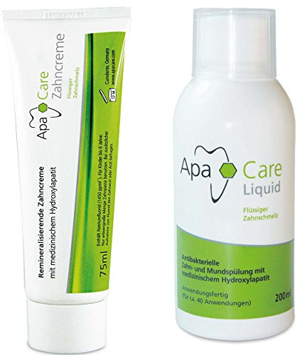 ApaCare Mundpflegeset Mundspülung + Zahnpasta