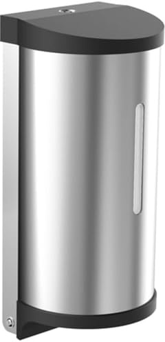 emco Sistema 2 dispenser disinfettante per montaggio a parete o a pavimento, dispenser disinfettante controllato da sensore, ideale per sapone liquido e gel disinfettante, colonna disinfettante