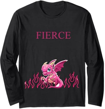 FIERCE DRAGON Long Sleeve T-Shirt