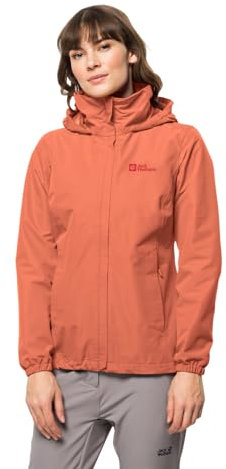 Jack Wolfskin Damen STORMY POINT 2L JKT W Wetterschutzjacke, guave, XL