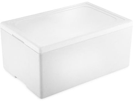 Thermohauser Thermobox GN 1/1, Styropor (EPS), Innen: ca. 53,5 cm x 33,5 cm x 21 cm, Nutzinhalt 39 Liter