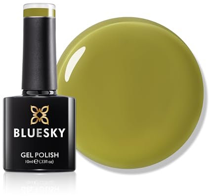 Bluesky Gel Nail Polish 10ml, Jade Forest - SS2505, Green Gel Nail Polish for 21 Day Manicure, Requires Curing Under LED UV Nail Lamp