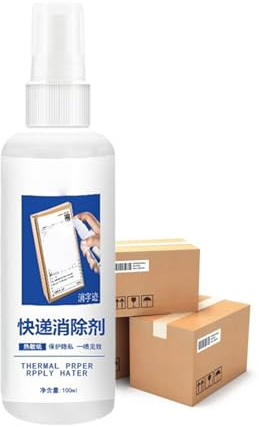 WJnflQN Papel térmico corrector líquido corrector para recibos | 100 ml líquido repelente de manchas con pincel de precisión para el hogar y la oficina