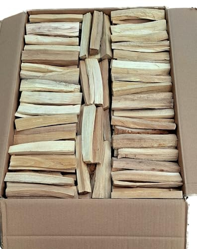 30kg Anzündholz - Reine Buche, ofenfertig, Anfeuerholz, Anmmachholz für Kamin, Ofen, Feuerschalen, BBQ, Smoker, Kaminholz Feuerholz Grillholz
