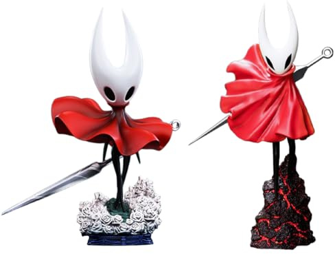 Anjinguang 2 st ihåliga figurstaty, Hornet-can actionfigur populärt spel ihålig tecknad figur skrivbord bil tårta dekoration present 18 cm