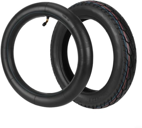BlesConi Set di pneumatici per biciclette elettriche 14x2.50 (64-254), gomma resistente pneumatico esterno e camera d'aria per parti di ricambio per scooter Ebike