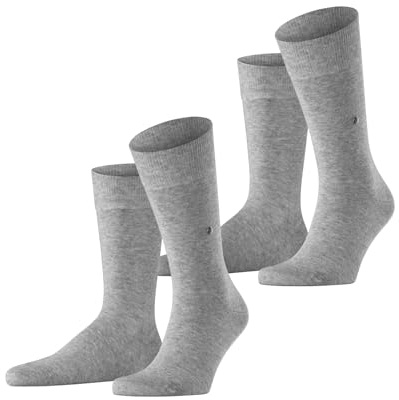 Burlington herr Everyday 2-Pack Strumpor bomull andningsaktiv