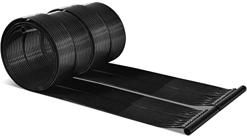 COSTWAY Riscaldatore Solare per Piscina, 2 PCS 500 x 75/600x75 cm Pannelli Solari in PE Resistente alle Intemperie e Assorbimento Efficiente, per 21500/25800 L Piscina Interrata e Fuori Terra (3m)