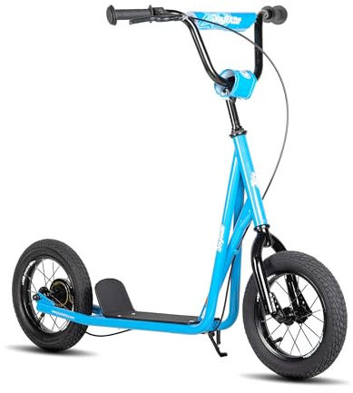 JOYSTAR Kick Scooter for Ages 5-10 Years Old Boys Girls Blue
