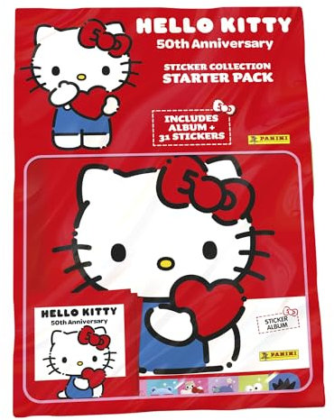 Hello Kitty 50th Anniversary Sticker Collection - Starter Pack