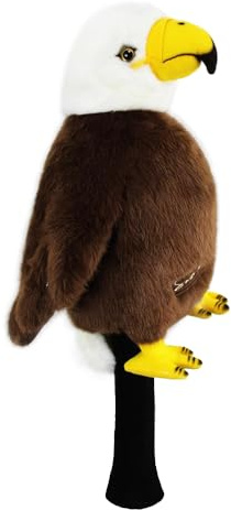 Scott Edward Divertente copertura per golf club, buona per golf club, design zoo animale, morbida, funzionale ed elegante, protezione per uomini e donne (Eagle-DR)