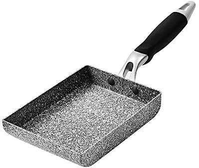 KICHOUSE Tamagoyaki Pan Padella Rettangolare Antiaderente Con Rivestimento Maifanite Per Ragazzi E Ragazze