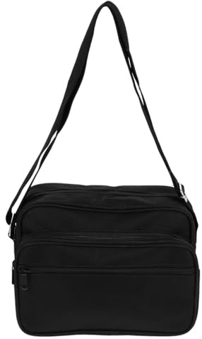 DIYEAH Bolsa de Herramientas de Lona con Correa Ajustable, Bolso Portaherramientas para Trabajo, Bolsa Herramientas Electricista Profesional, 30x22cm
