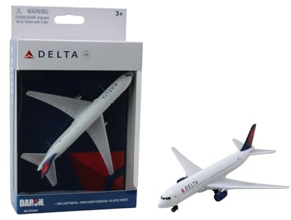 Daron Delta Air Lines Die-Cast Model Airplane Toy