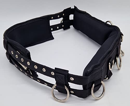 Tysons Breeches Longiergurt 16 Ringe Starkes Nylon/Neopren f.d. Doppellonge geeignet Warmblut WB Full Bauchgurt abnehmbar