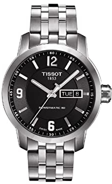 Tissot Herren-Armbanduhr Analog Automatik Edelstahl T055.430.11.057.00