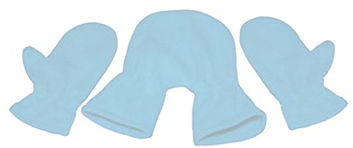 Tamiso Partnerhandschuhe/Pärchenhandschuhe hellblau/babyblau/blau hell - Geschenkidee für Weihnachten, Valentinstag, Hochzeit