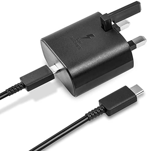 25W Samsung Phone Fast Charger Plug With 6 FT USB C Cable Compatible with Galaxy Smartphones and Other USB Type C Devices, Samsung Charger Cable Fast Charge, Fast Charger Usb c
