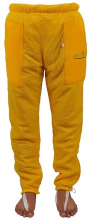 Rewon Imkerhose belüftet 3 Schichten für professionelle Imker Herren und Damen Bienenzuchthose Schutzhose Arbeitshose passend zu Schutz vor Bienenstiche