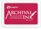 Ranger AIP85782 Archival Ink Pad Wine Cellar Stempelkissen, rot, Einheitsgröße