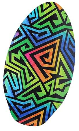 JISADER Strand-Skimboard für Kinder, Holzskim, 76,2 cm, Universalboard für Jungen und Mädchen, leichtes Sandboard, kleines Surfbrett, b