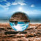 JITIFAZH K9 Kristallkugel(80mm), Dekor Fotografie Ball, Klare Kristallkugel Lensball für Fotografie – Glas Kugel Wahrsager & Meditation, kein Stand