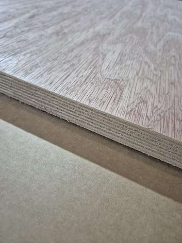 25mm Marine Plywood, For use in wet conditions. Building material suitable for exterior or damp conditions (1, 600 x 300 x 25mm)