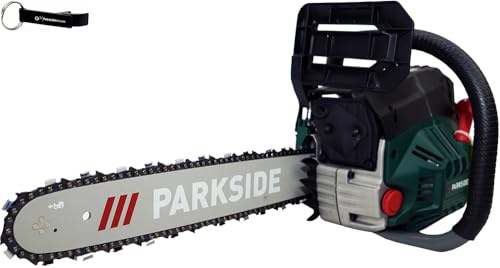 HEADNMORE Bundle Parkside PBKS 46 - Motosierra de gasolina (1,8 kW (2,4 CV) + llavero HEADNMORE
