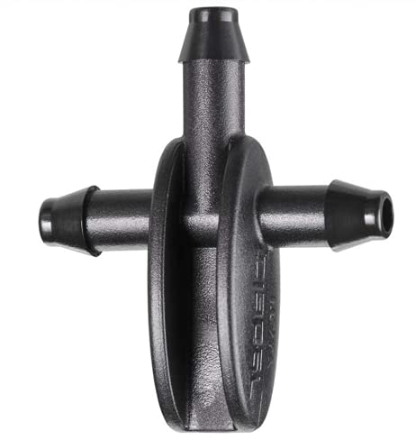 CLABER Raccord à 3 voies pour tuyau de 4 à 6 mm, lot de 10 pièces Emballés sous blister