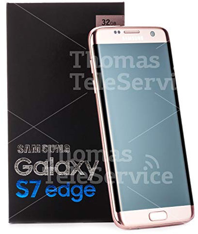 Samsung Galaxy S7 Edge Smartphone débloqué 4G (Ecran: 5,5 pouces - 32 Go - Nano-SIM - Android Marshmallow 6.0) Rose